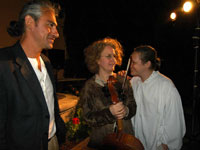 Ecofilms' President  Spyros Kouvelis, Katarina Peters and Boris Baberkoff